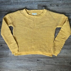 Yellow Aeropostale Sweater